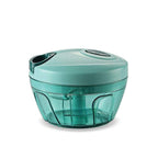 Mini Handy Pull Chopper – 3 Blade Manual Vegetable & Fruit Cutter for Quick Kitchen Prep