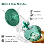 Mini Handy Pull Chopper – 3 Blade Manual Vegetable & Fruit Cutter for Quick Kitchen Prep