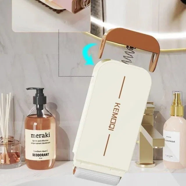Portable 3-in-1 Scrubbing Soap Dispenser Roller Box with Foam Scrubber (Pack of 1)