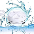 Portable Mini Ultrasonic Washing Machine – 3-in-1 Clothes & Dish Cleaner