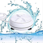 Portable Mini Ultrasonic Washing Machine – 3-in-1 Clothes & Dish Cleaner