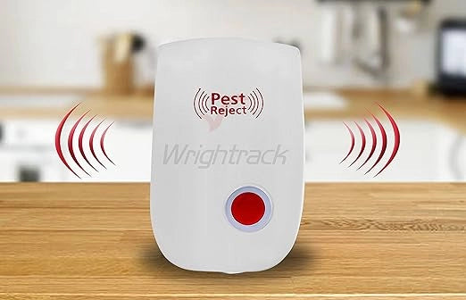 Ultrasonic Home Pest & Rodent Repeller for Mosquito, Cockroaches & Insects (Pack of 2)