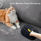 Pet Hair Removal Grooming Gloves for Dogs & Cats (Pack of 1 Pair)