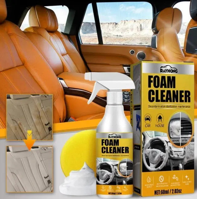 Multi-Purpose Foam Cleaner 60 ML for Car, Kitchen & Home Cleaning
