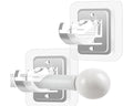 Self Adhesive Curtain Rod Holder Without Drill (Pack of 4)