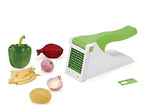 Heavy Duty Manual Vegetable Chopper & Chipper with Container