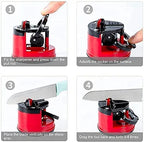 Manual Knife Sharpener for Kitchen Knives – Easy Grip Blade Sharpening Tool