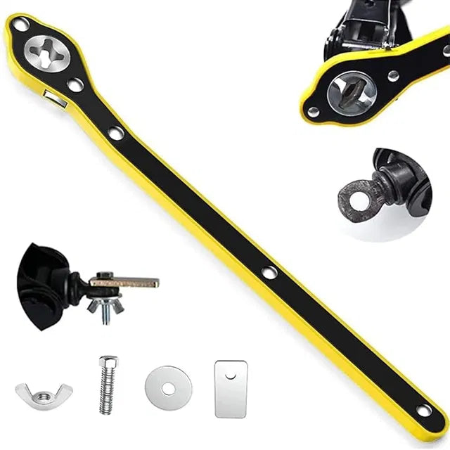 Universal Car Jack Wrench Set with Accessories – Heavy Duty Emergency Tool Kit