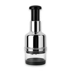 Manual Mini Vegetable Chopper & Slicer with Stainless Steel Blades