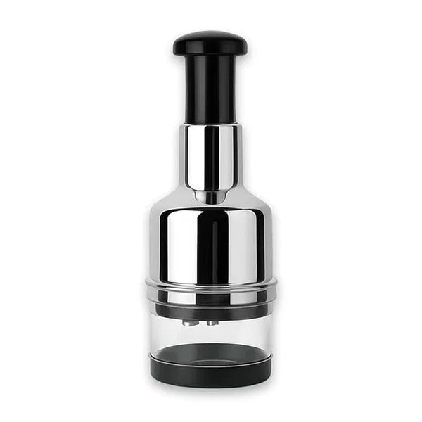 Manual Mini Vegetable Chopper & Slicer with Stainless Steel Blades